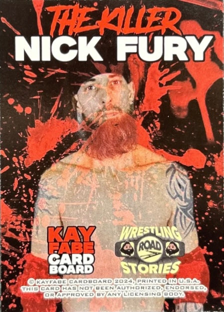 The Killer Nick Fury trading card PW Catalog