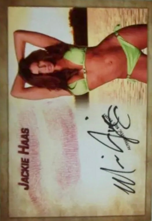 Jackie Haas trading card PW Catalog