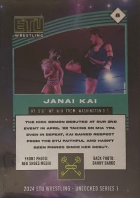 “The Kick Demon” Janai KAI trading card PW Catalog