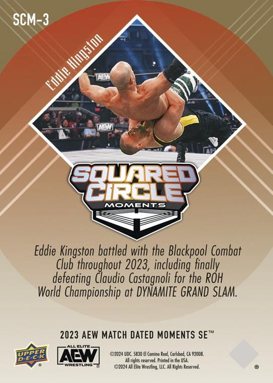 Squared Circle Moments – Eddie Kingston – Eddie Kingston Defeats Claudio Castagnoli for ROH World Championship