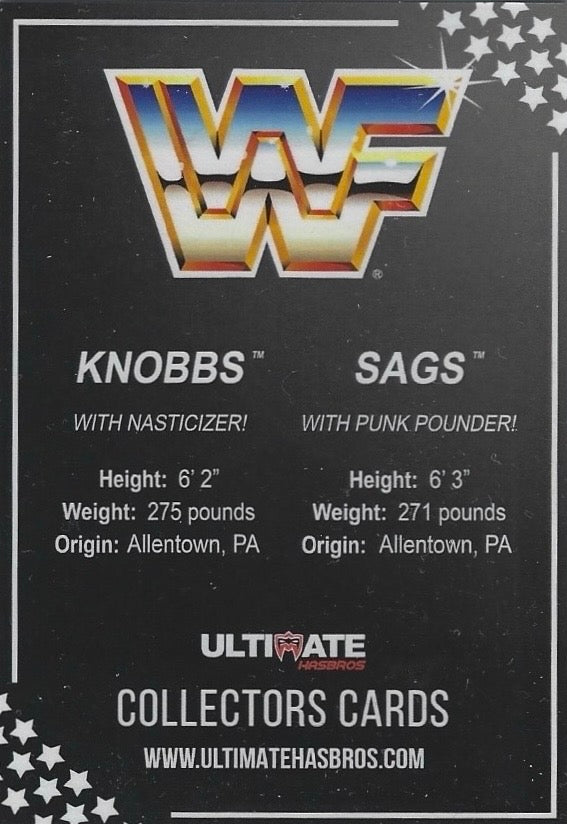 Sags / Knobbs trading card PW Catalog