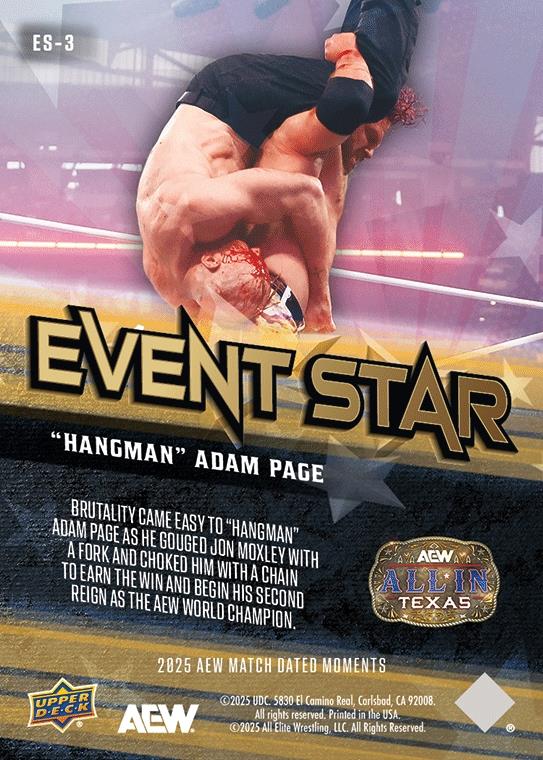 Event Star – “Hangman” Adam Page