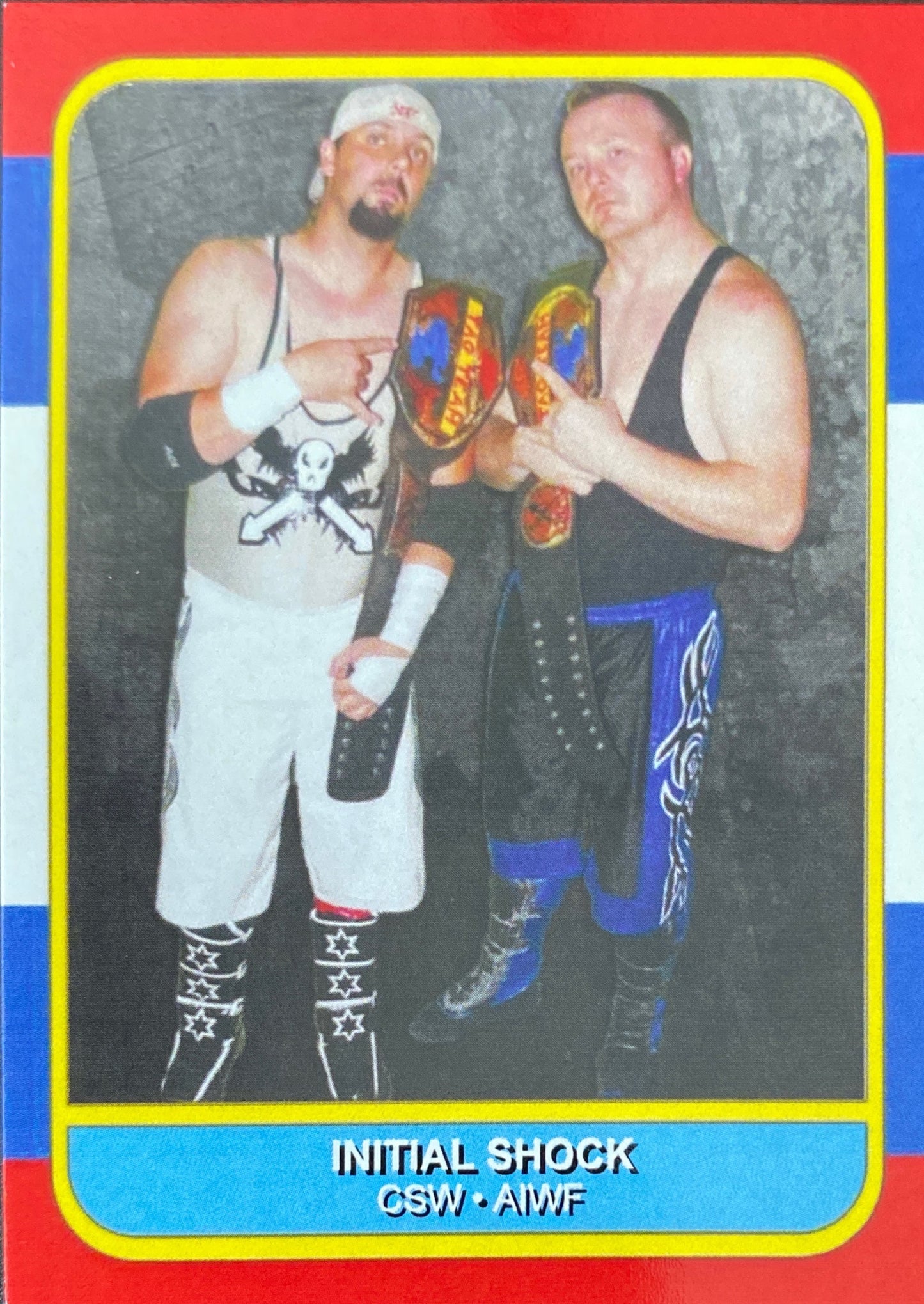 Initial Shock trading card PW Catalog