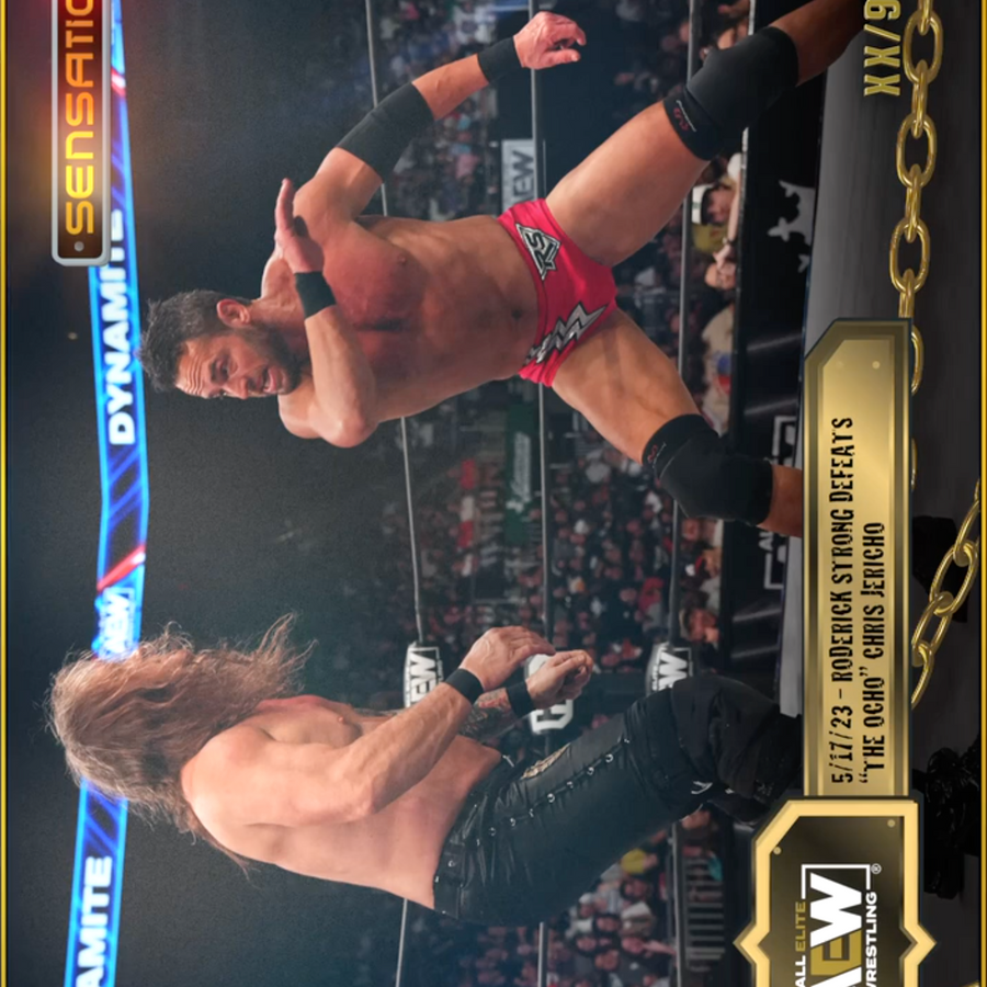 5/17/23 – Roderick Strong – Roderick Strong Defeats “the Ocho” Chris Jericho