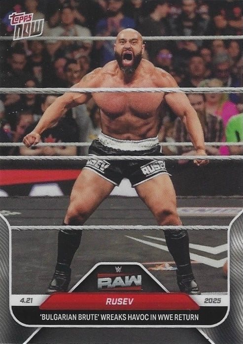 Rusev ‘Bulgarian Brute’ Wrecks Havoc in WWE Return