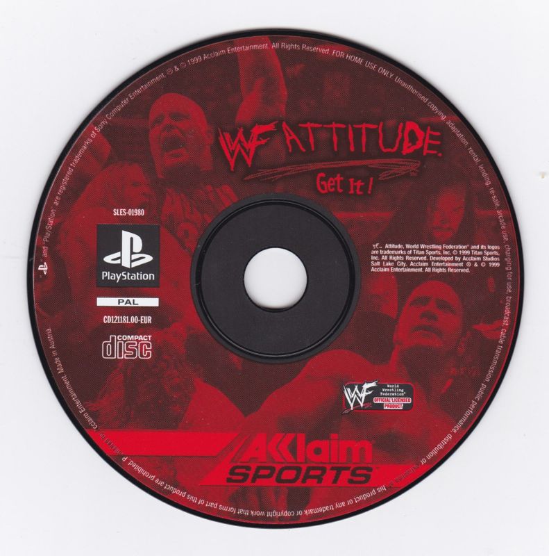 WWF Attitude [PlayStation] PWcatalog
