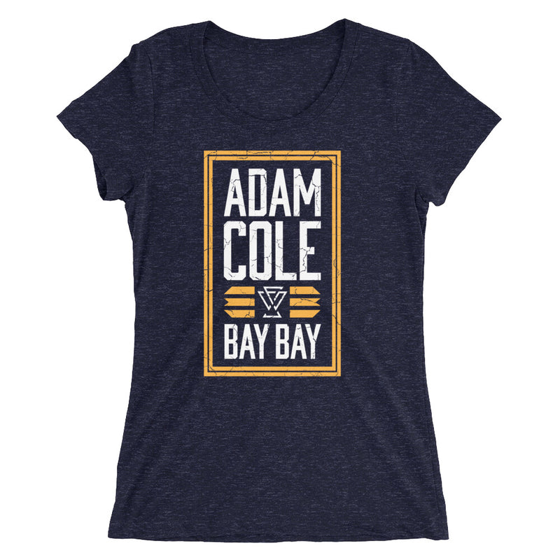 Adam Cole "Bay Bay" Women's Tri-Blend T-shirt