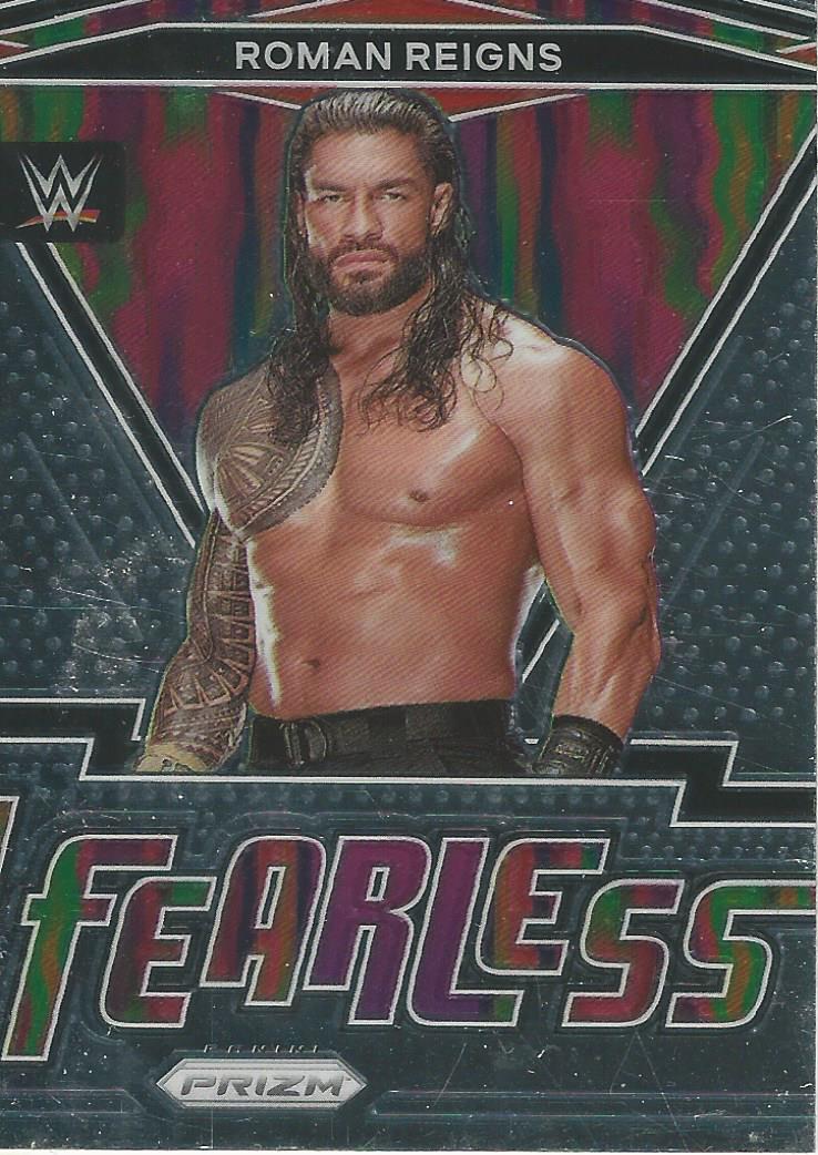 WWE Panini Prizm 2022 Fearless Roman Reigns #11