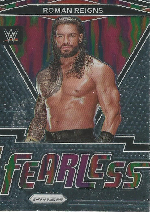 WWE Panini Prizm 2022 Fearless Roman Reigns #11