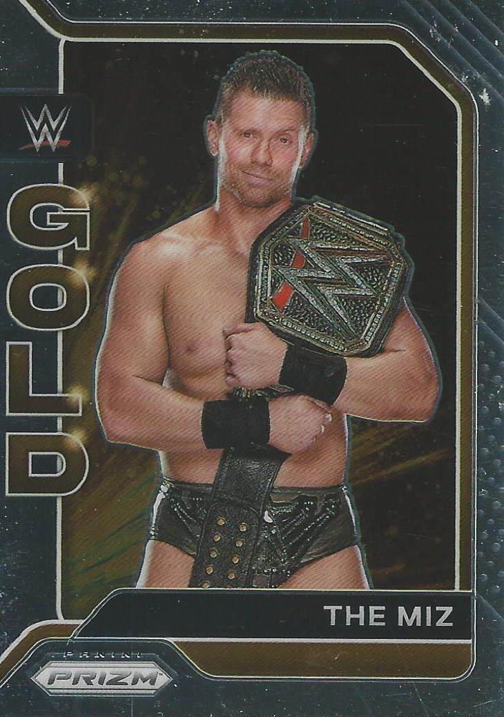 WWE Panini Prizm 2022 The Miz Gold #5
