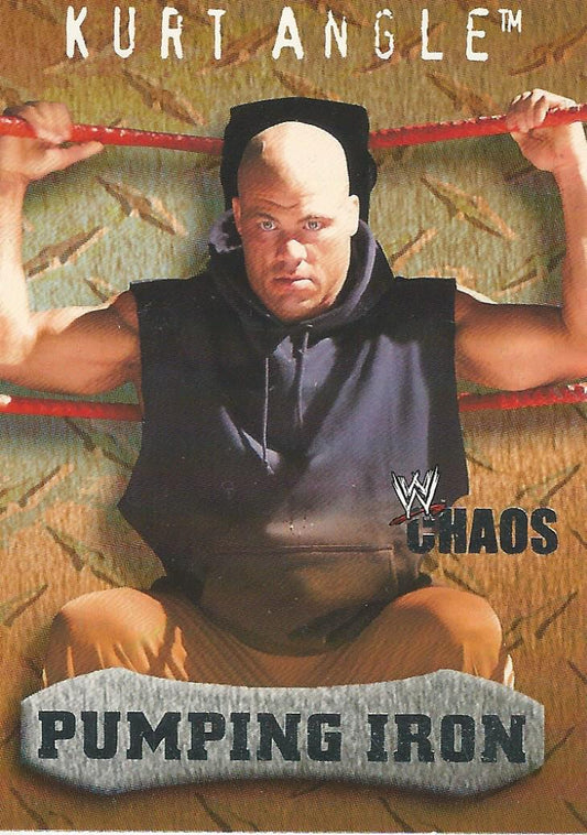 WWE Fleer Chaos 2004 Kurt Angle #88