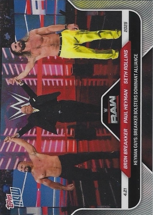 Bron Breakker / Paul Heyman / Seth Rollins Heyman Guys: Breakker Bolsters Dominant Alliance