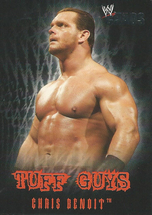 WWE Fleer Chaos 2004 Chris Benoit TE 9 of 12 trading card PW Catalog