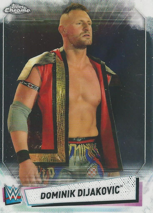 WWE Topps Chrome 2021 Dominik Dijakovic #43