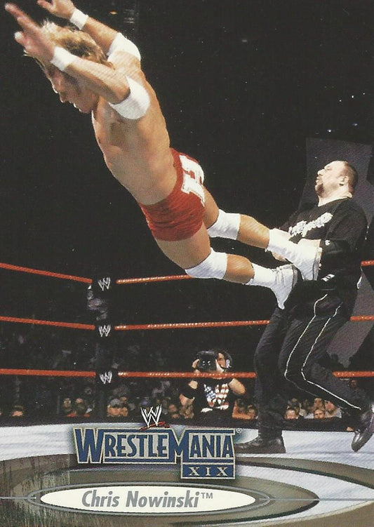 WWE Fleer Wrestlemania XIX 2003 Chris Nowinski #43
