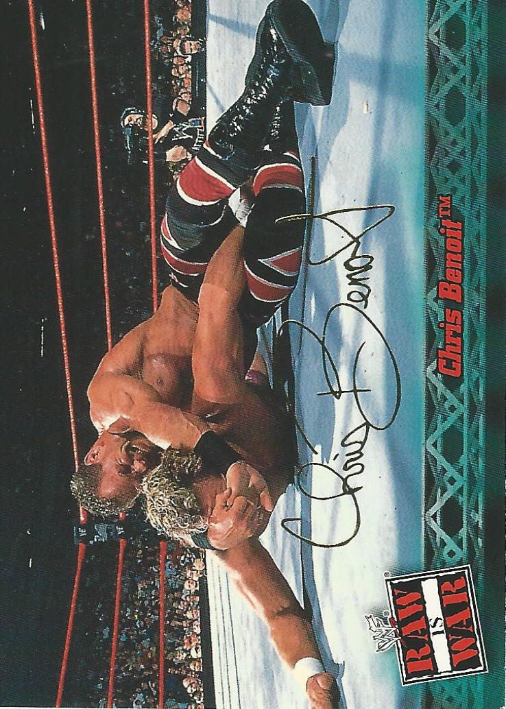 WWF Fleer Raw 2001 Chris Benoit #43