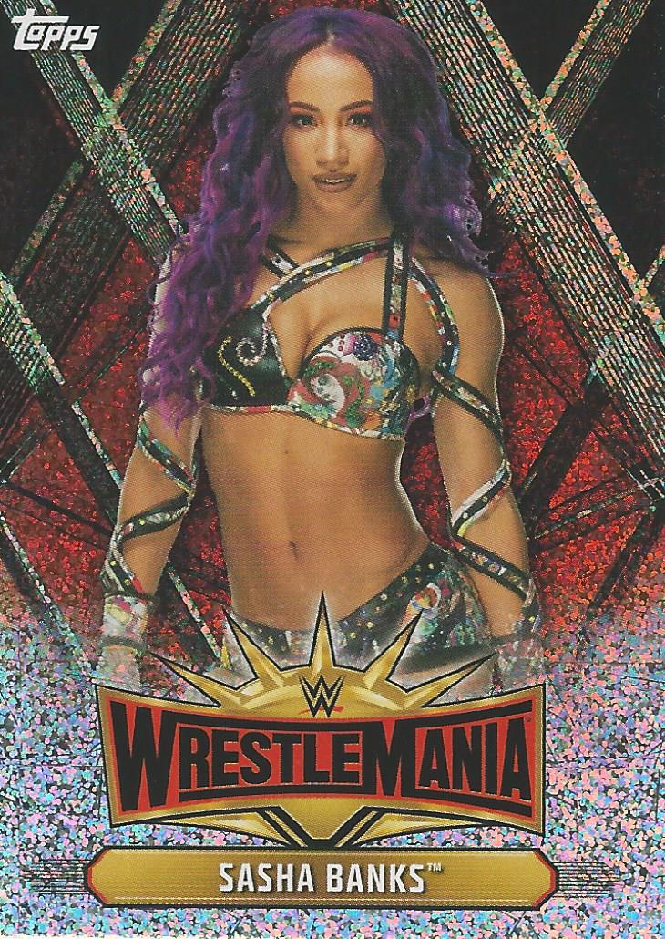 WWE Topps Champions 2019 Sasha Banks WM-43 trading card PW Catalog