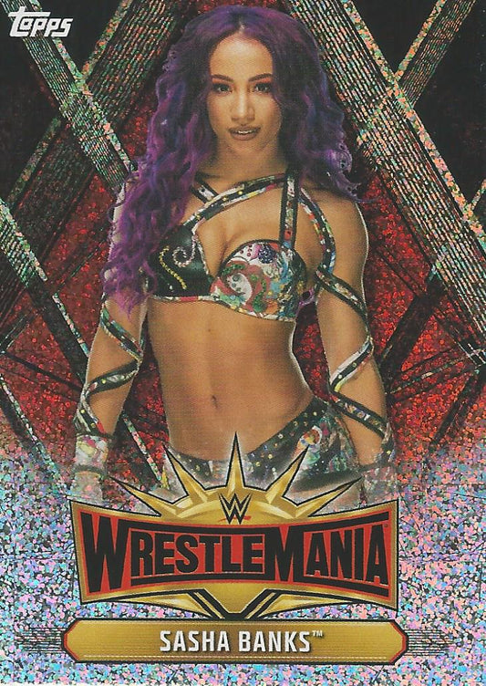 WWE Topps Champions 2019 Sasha Banks WM-43 trading card PW Catalog