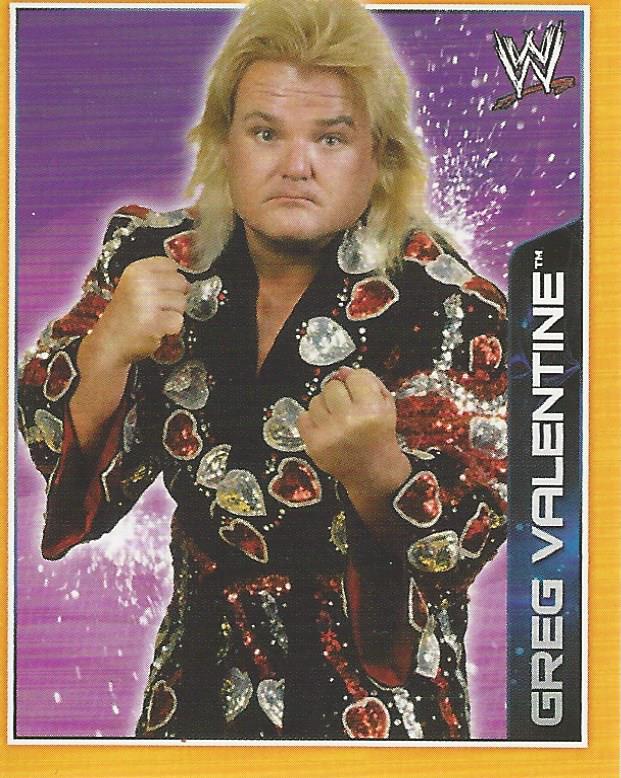 WWE Topps A-Z Sticker Collection 2014 Greg Valentine #43
