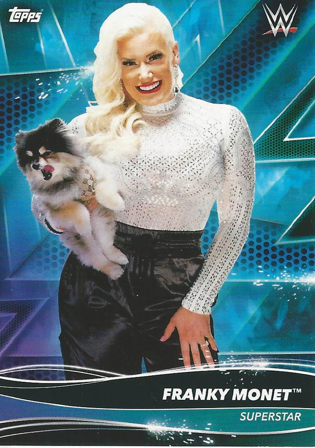 Topps WWE Superstars 2021 Franky Monet #43