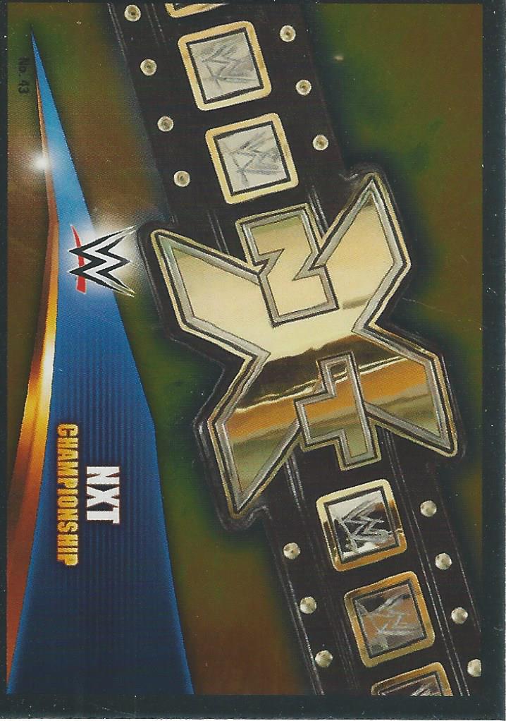 WWE Topps Slam Attax Rivals 2014 NXT Championship #43