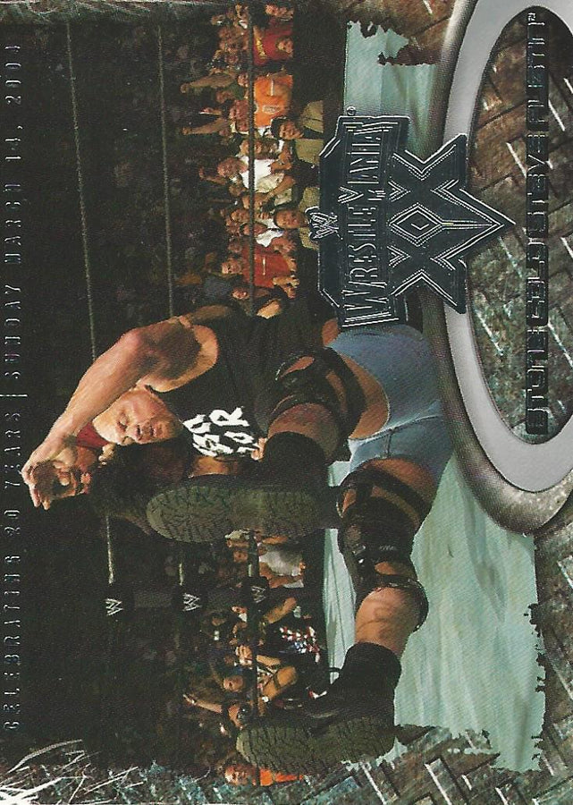 WWE Fleer Wrestlemania XX 2004 Stone Cold Steve Austin #43