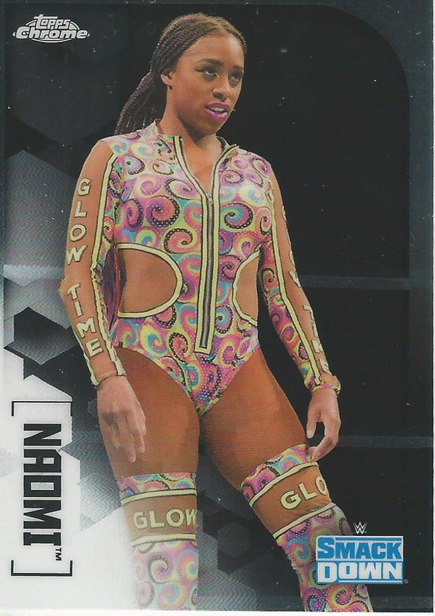 WWE Topps Chrome 2020 Naomi #43