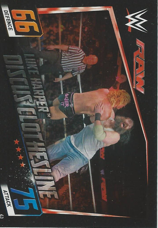 WWE Topps Slam Attax 2015 Then Now Forever Luke Harper #43
