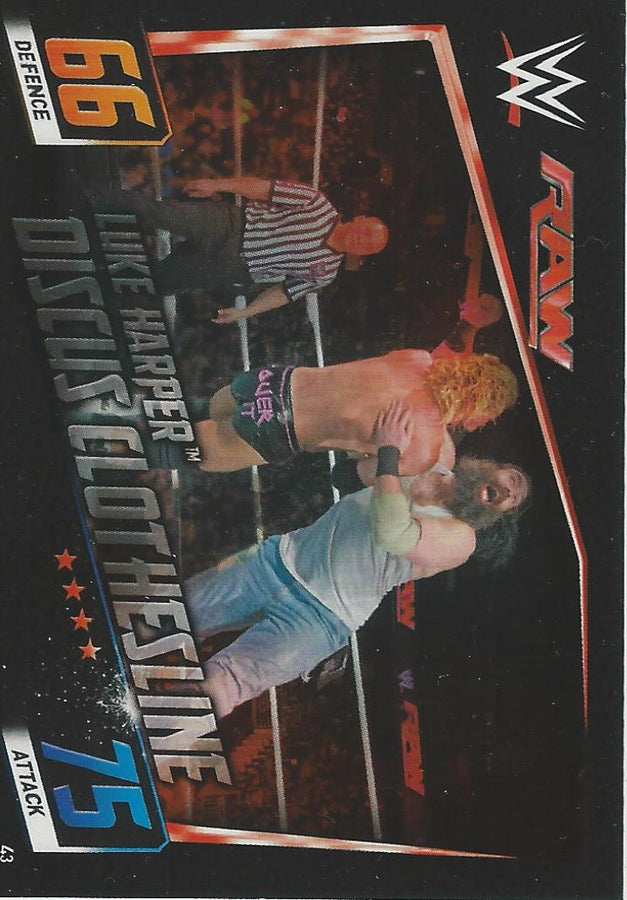 WWE Topps Slam Attax 2015 Then Now Forever Luke Harper #43