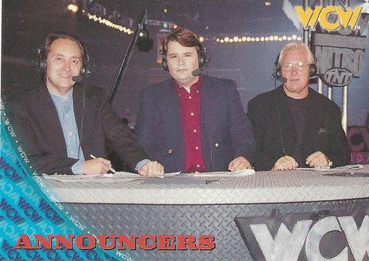 WCW/NWO Topps 1998 Announcers #43