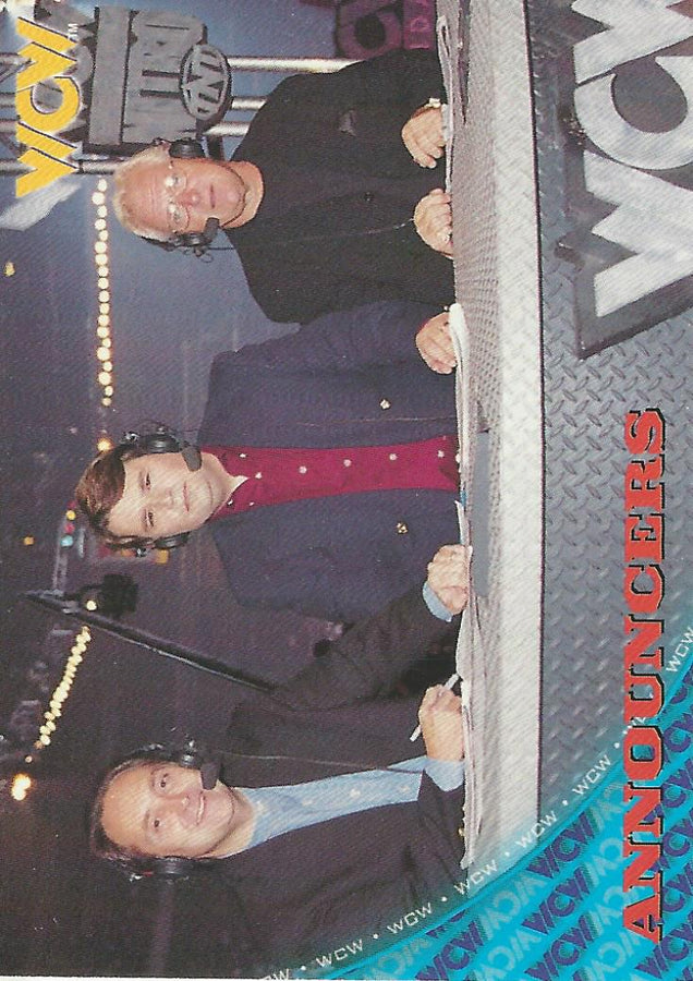 WCW/NWO Topps 1998 Announcers #43