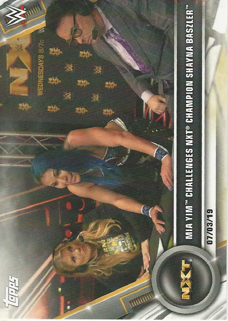 WWE Topps Women Division 2020 Mia Yim #43