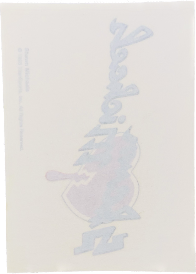 WWF Tattoos 1995 Shawn Michaels Logo from Germany