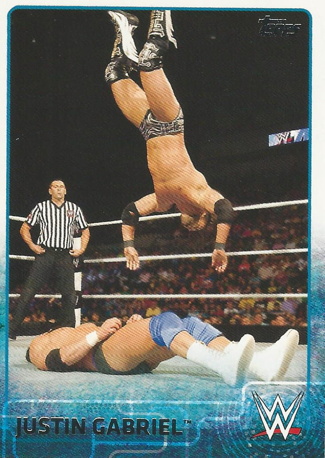 WWE Topps 2015 Justin Gabriel #43