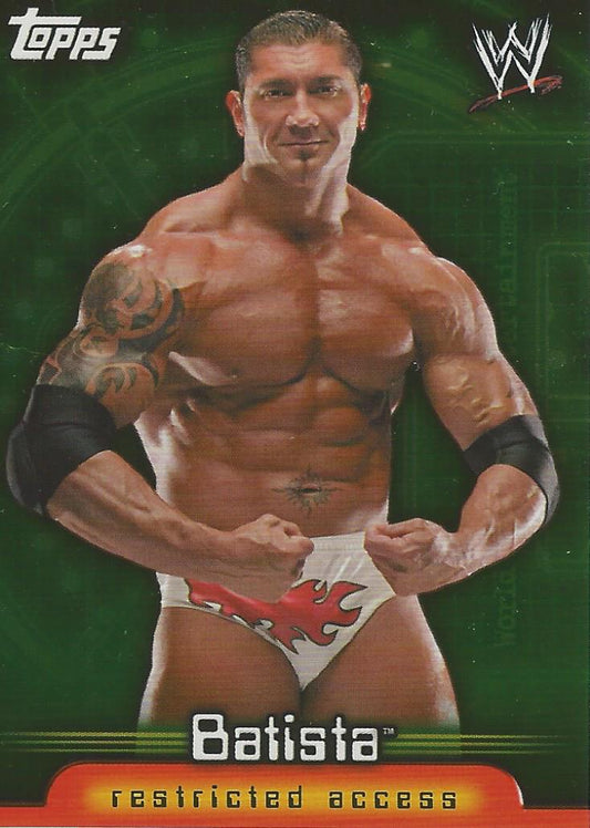 WWE Topps Insider 2006 Batista #43