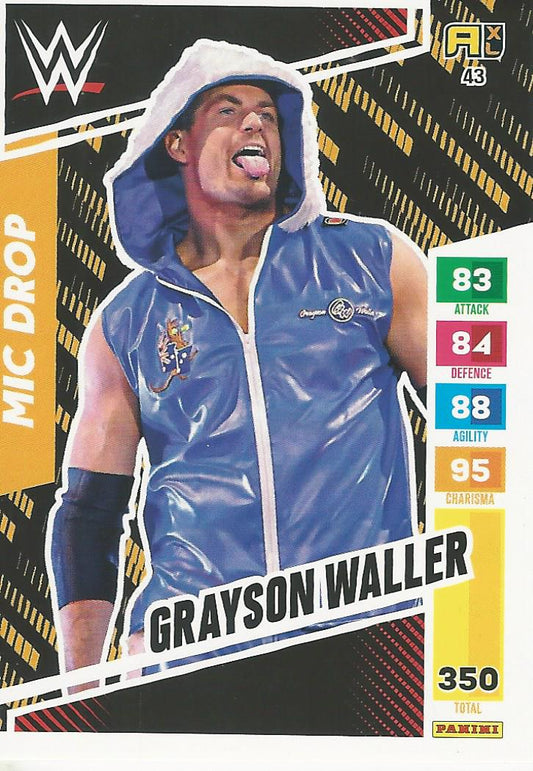WWE Panini XL Adrenalyn 2024 Grayson Waller #43