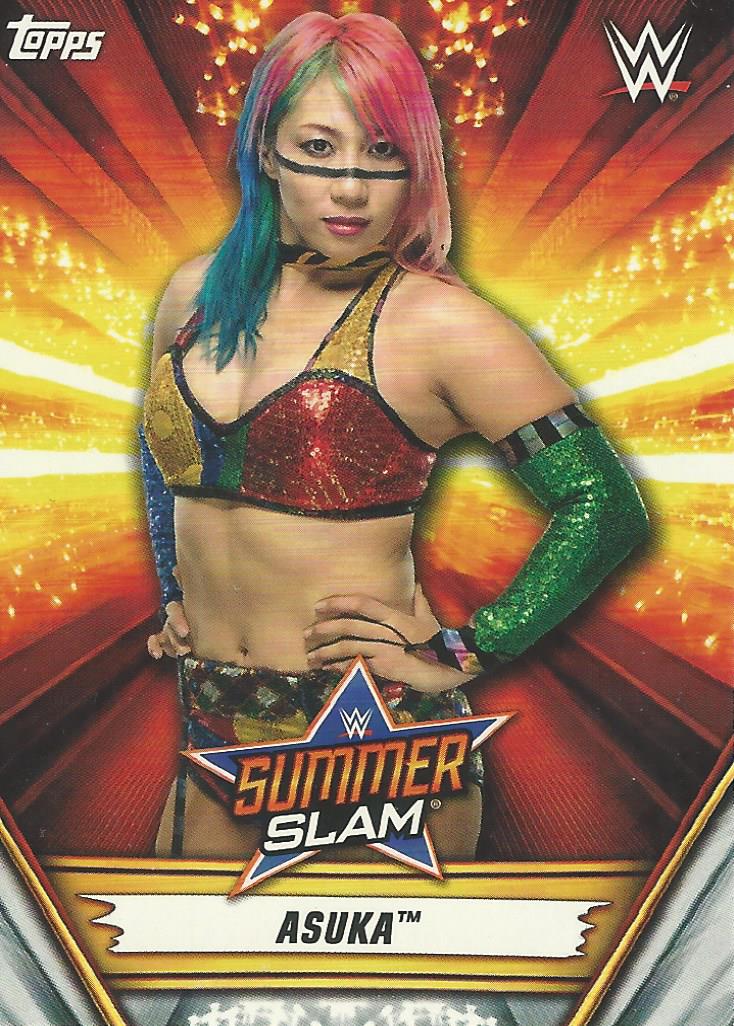 WWE Topps Summerslam 2019 Asuka #43