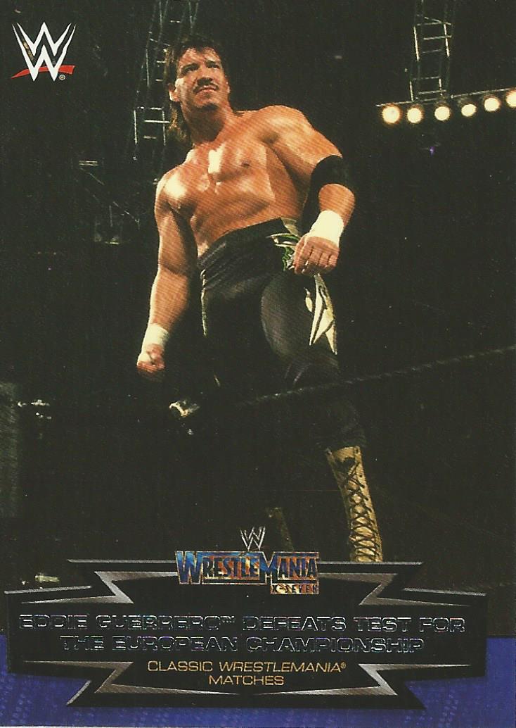 WWE Topps Road to Wrestlemania 2015 Eddie Guerrero 13 of 30 trading card PW Catalog