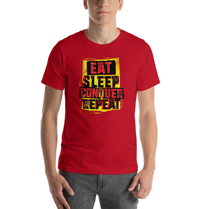 Brock Lesnar "Eat Sleep Conquer Repeat" Logo Unisex T-Shirt