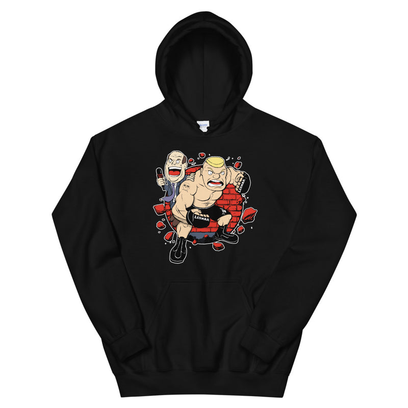 Brock Lesnar & Paul Heyman "The Beast & The Advocate" Pullover Hoodie Sweatshirt