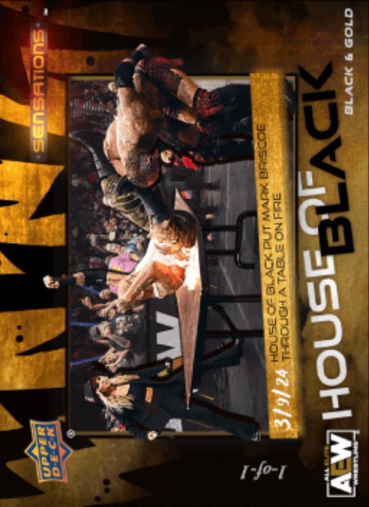 3/9/24 – House of Black – House of Black PUT Mark Briscoe Through a Table on Fire