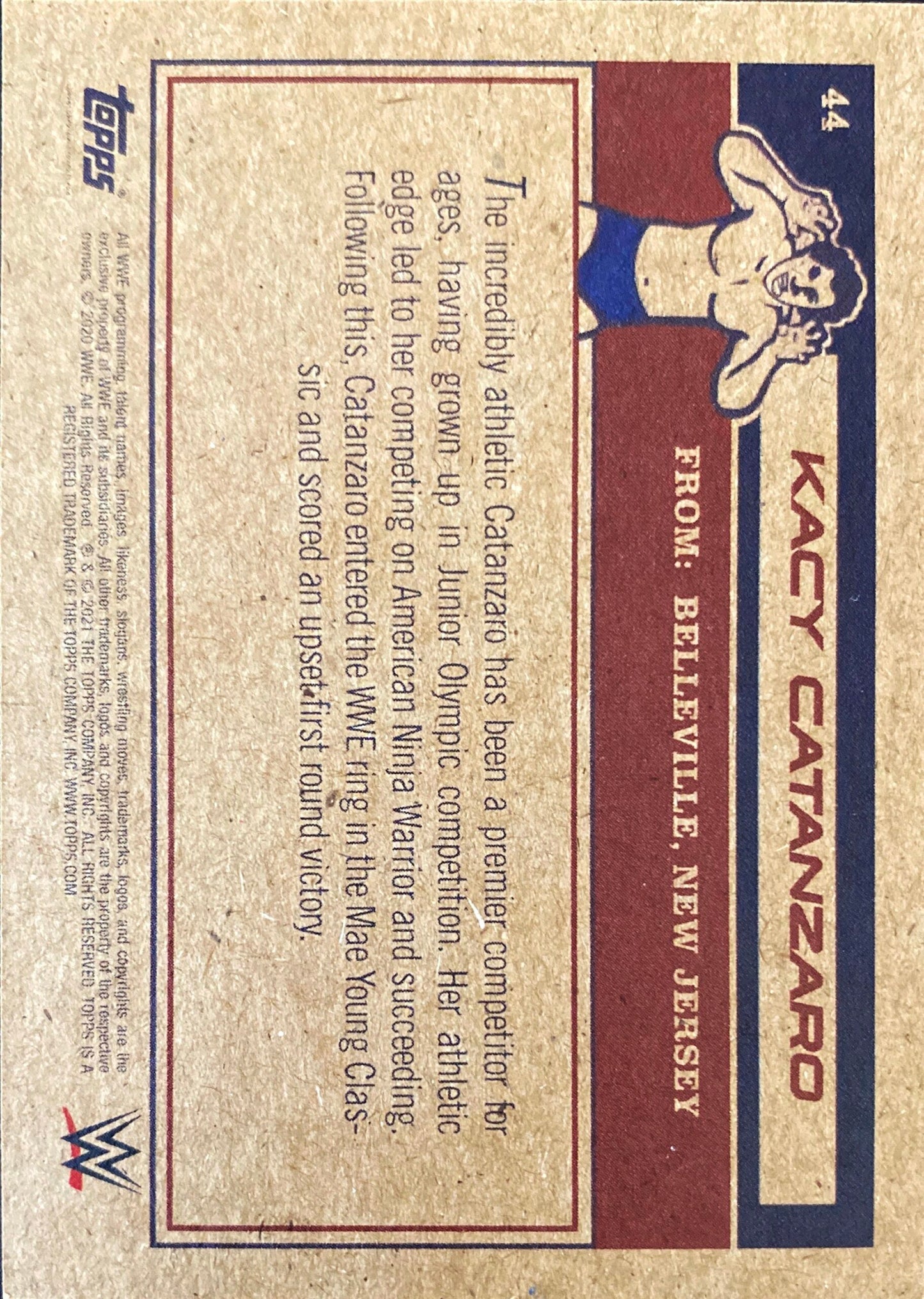 Kacy Catanzaro trading card PW Catalog
