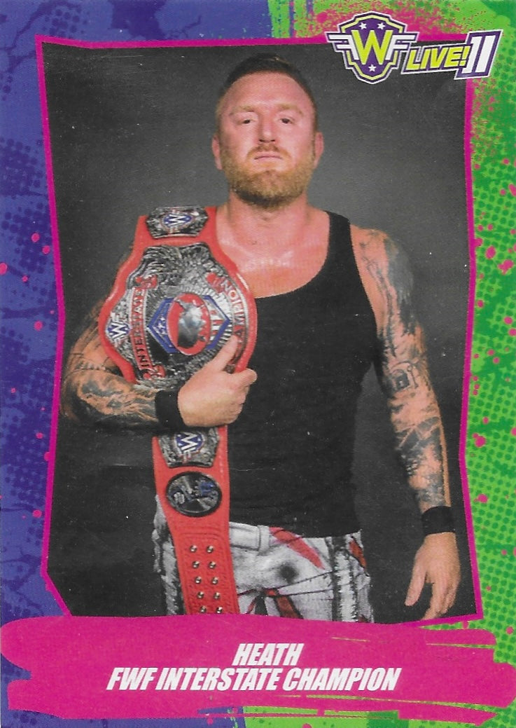 Heath – FWF Interstate Champion trading card PW Catalog