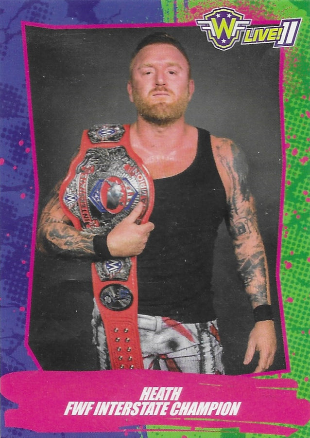 Heath – FWF Interstate Champion trading card PW Catalog