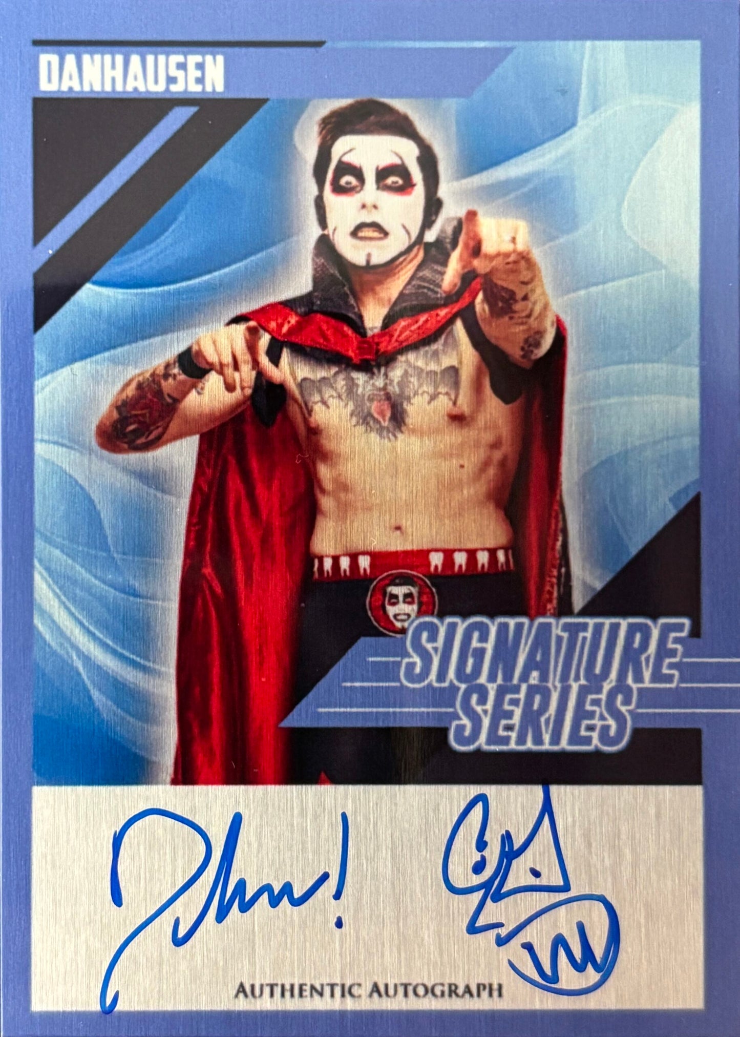 Signature Series – Danhausen trading card PW Catalog