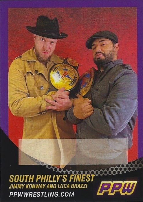 South Philly’s Finest (Jimmy Konway and Luca Brazzi) trading card PW Catalog