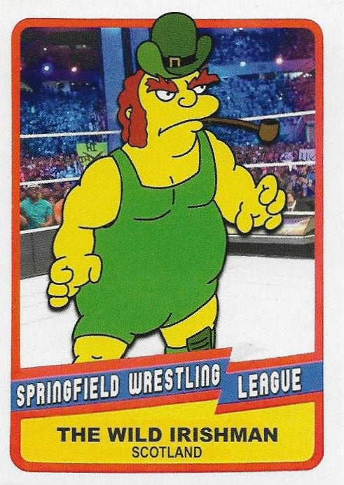 The Wild Irishman – Scotland trading card PW Catalog