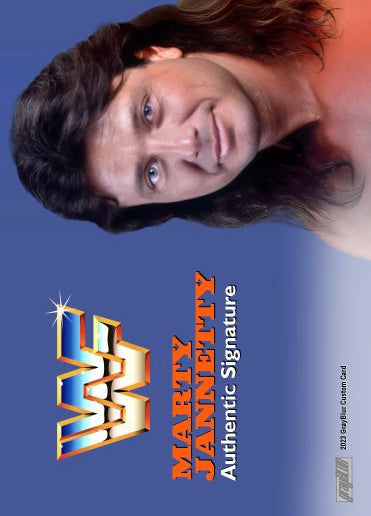 Marty Jannetty – WWF trading card PW Catalog