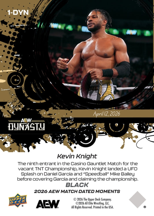 Kevin Knight – Kevin Knight Wins the Casino Gautlet Match to Claim the Vacant TNT Championship