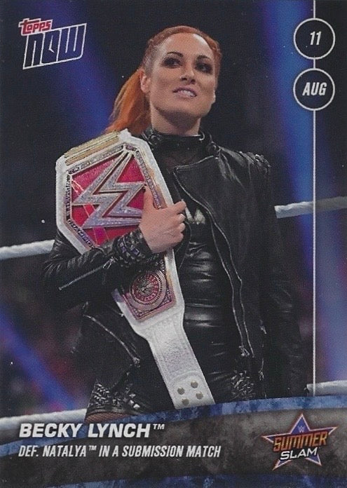 Becky Lynch DEF. Natalya in a Submission Match